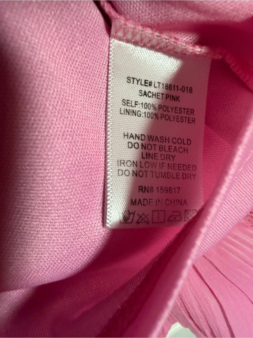 Altar'd State Pink Ruffled Crop Top - Picture 3 of 3